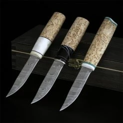 Marttiini Unique Curly Birch 10 Finnish Puukko Knife 559012W02 9 Marttiini Unique Curly Birch 10 Finnish Puukko Knife 559012W02 -knives Shop 40717 MRT559012W02 04