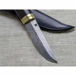 Eero Kovanen Fileworked Damascus Knife 9 Eero Kovanen Fileworked Damascus Knife -knives Shop 41742 EEK002 03