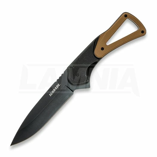 Schrade Frontier Fixed Blade, Brown 3 Schrade Frontier Fixed Blade, Brown