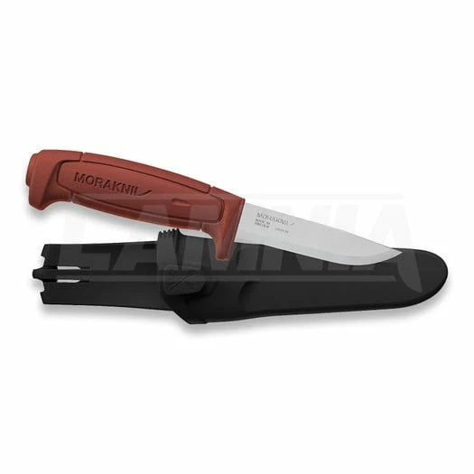 Morakniv BASIC 511 Knife, Carbon Steel, Red 12147 3 Morakniv BASIC 511 Knife, Carbon Steel, Red 12147