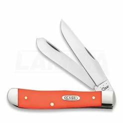 Case Cutlery Trapper Orange Synthetic Pocket Knife 80500