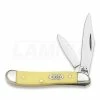 Case Cutlery Peanut Yellow Synthetic Pocket Knife 00030