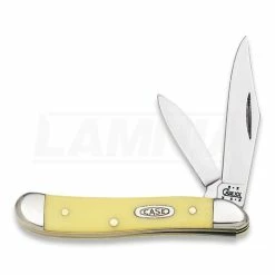 Case Cutlery Peanut Yellow Synthetic Pocket Knife 00030