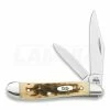 Case Cutlery Peanut Amber Bone Pocket Knife 045 -knives Shop 22488 CA045 01