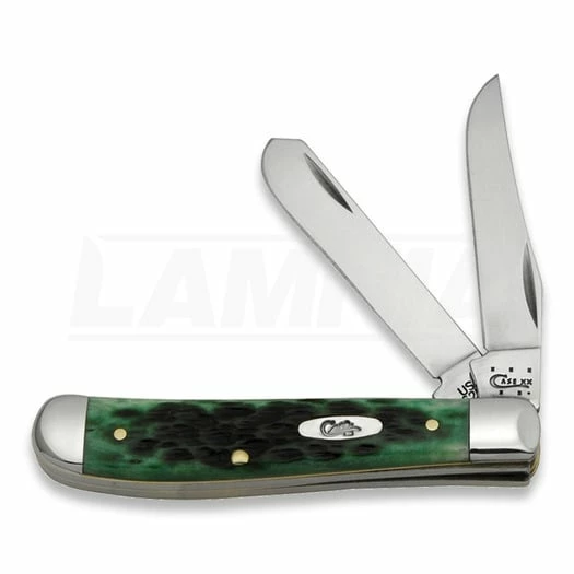 Case Cutlery Mini Trapper Bermuda Green Pocket Knife 09772 3 Case Cutlery Mini Trapper Bermuda Green Pocket Knife 09772