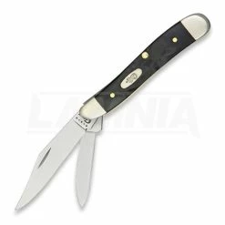 Case Cutlery Peanut Rough Black Series Pocket Knife 18225