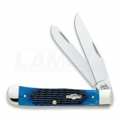 Case Cutlery Trapper Blue Bone Pocket Knife 02800