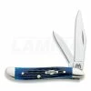 Case Cutlery Peanut Blue Bone Pocket Knife 2802 1 Case Cutlery Peanut Blue Bone Pocket Knife 2802 -knives Shop 22968 CA2802 01
