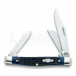 Case Cutlery Stockman Blue Bone Pocket Knife 02806