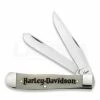 Case Cutlery Trapper Harley Natural Bone Pocket Knife 52140 -knives Shop 23131 CA52140 01