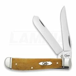 Case Cutlery Mini Trapper Antique Bone Pocket Knife 58188