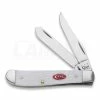 Case Cutlery Mini Trapper White Pocket Knife 60186 -knives Shop 23212 CA60186 01