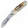 Case Cutlery Canoe Amber Bone Pocket Knife 00263 -knives Shop 2322 CA00263 01