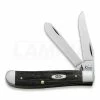 Case Cutlery Mini Trapper Buffalo Horn Pocket Knife 65016 -knives Shop 23238 CA65016 01