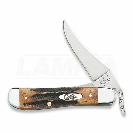 Case Cutlery Russlock Burnt Bonestag Pocket Knife 65303 3 Case Cutlery Russlock Burnt Bonestag Pocket Knife 65303