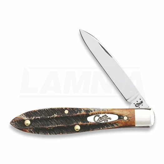 Case Cutlery Tear Drop Jack Burnt Bonestag Pocket Knife 65308 3 Case Cutlery Tear Drop Jack Burnt Bonestag Pocket Knife 65308