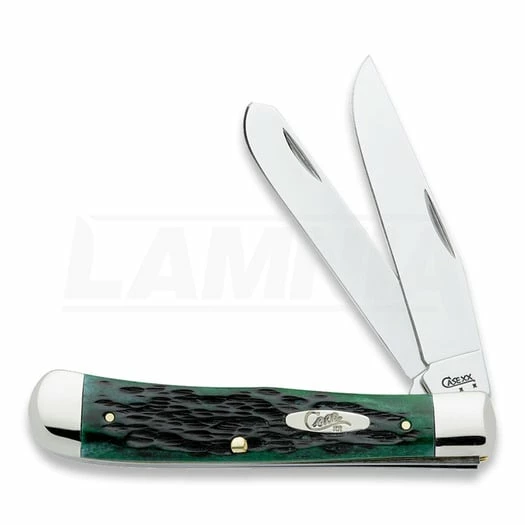Case Cutlery Trapper Bermuda Green Pocket Knife 9720 3 Case Cutlery Trapper Bermuda Green Pocket Knife 9720