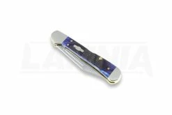 Case Cutlery Mini Copperlock Blue Bone Pocket Knife 2864 -knives Shop 2584 CA2864 03