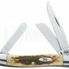 Case Cutlery Stockman Amber Bone Pocket Knife 039