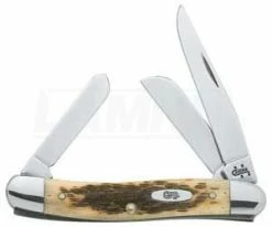 Case Cutlery Stockman Amber Bone Pocket Knife 039