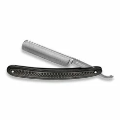 Böker Damascus Horn Straight Razor 140555DAM