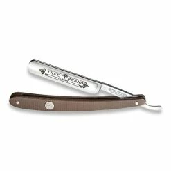 Böker Treebrand Canvas Micarta Straight Razor, Green 140426