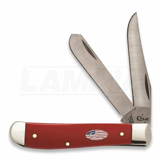 Case Cutlery American Workman Mini Trapper Pocket Knife 13453 3 Case Cutlery American Workman Mini Trapper Pocket Knife 13453