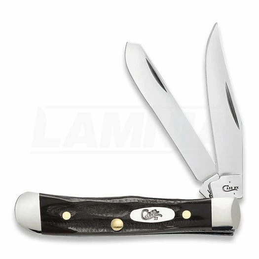 Case Cutlery Tiny Trapper Jigged Buffalo Pocket Knife 65226 3 Case Cutlery Tiny Trapper Jigged Buffalo Pocket Knife 65226
