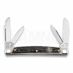 Hen & Rooster Small Congress Deer Stag Pocket Knife