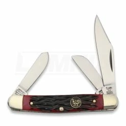 Hen & Rooster Stockman Medium Pocket Knife, Bone -knives Shop 41241 HR333SMB 04