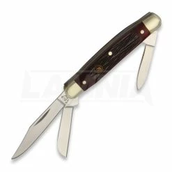 Hen & Rooster Stockman Mini Pocket Knife, Bone -knives Shop 41242 HR303SMB 03