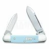 Case Cutlery Baby Butterbean Icthus Blue Pocket Knife 23383 -knives Shop 44542 CA23383 01