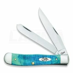 Case Cutlery Trapper Caribbean Blue Pocket Knife 25592