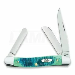Case Cutlery Stockman Caribbean Blue Pocket Knife 25597
