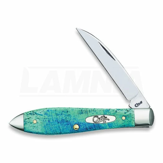 Case Cutlery Teardrop Caribbean Blue Pocket Knife 25599 3 Case Cutlery Teardrop Caribbean Blue Pocket Knife 25599
