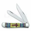 Case Cutlery Trapper Stained Glass Cross Pocket Knife 38713 2 Case Cutlery Trapper Stained Glass Cross Pocket Knife 38713 -knives Shop 44566 CA38713 01