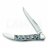 Case Cutlery Toothpick White/Black CF Pocket Knife 38925 -knives Shop 44575 CA38925 01