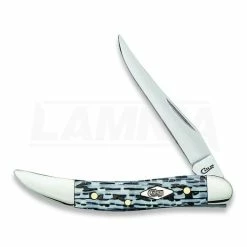 Case Cutlery Toothpick White/Black CF Pocket Knife 38925