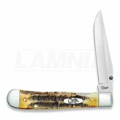 Case Cutlery Kickstart Trapperlock 6.5 Bone Pocket Knife 65315