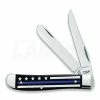 Case Cutlery Blue Line Mini Trapper Bone Pocket Knife 06568 -knives Shop 45758 CA06568 01