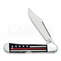 Case Cutlery Red Line Mini Copperlock Pocket Knife 07312