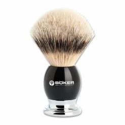 Böker Premium Black Shaving Brush 04BO128