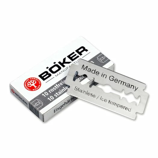 Böker Double Edge Razor Blades 10pcs 04BO160 3 Böker Double Edge Razor Blades 10pcs 04BO160