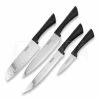 Hen & Rooster Kitchen Set Black ABS -knives Shop 50682 HRI064B 01