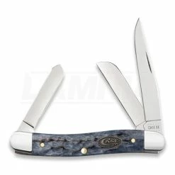Case Cutlery Gray Bone Standard Jig Medium Stockman Pocket Knife 23112