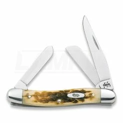 Case Cutlery Stockman Amber Bone Pocket Knife 042