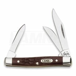 Case Cutlery Small Stockman Brown Delrin Pocket Knife 081