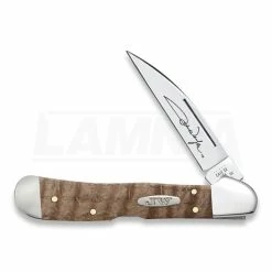 Case Cutlery John Wayne Copperlock Oak Pocket Knife 10709