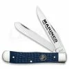 Case Cutlery USMC Trapper Navy Blue Pocket Knife 13195 -knives Shop 60173 CA13195 01