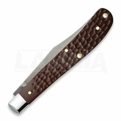 Case Cutlery Slimline Trapper Brown Delrin Pocket Knife 135 -knives Shop 60177 CA135 03